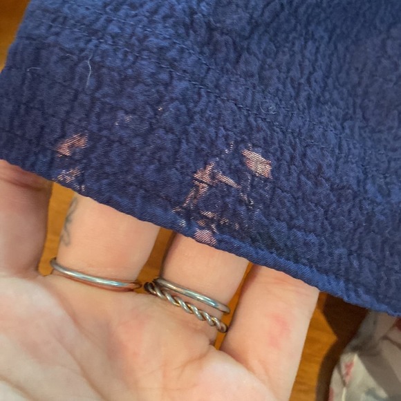 Exofficio Dark Blue Gauzy Trouser Pants S - Picture 8 of 8